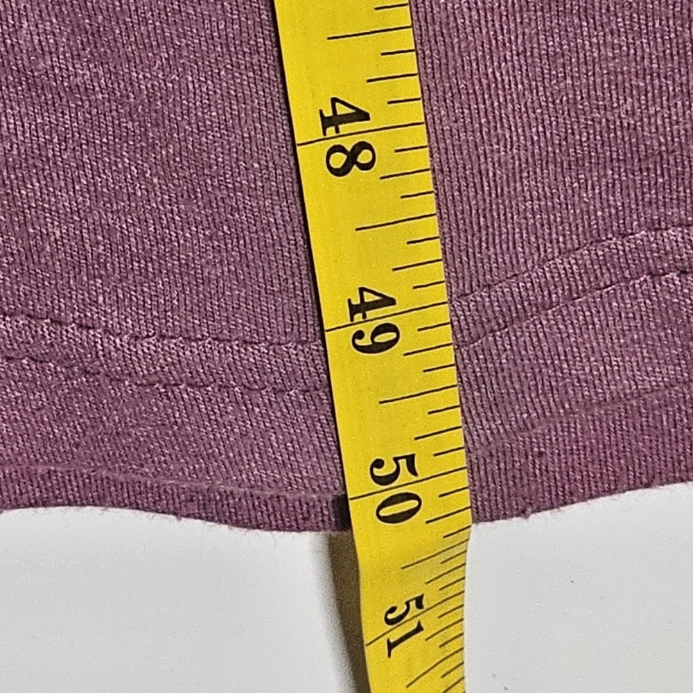 Only Necessities Maxi Dress Womens 1X Mauve Dusty Stretch Knit Modest Layering - Picture 9 of 10